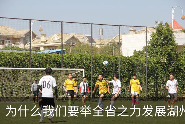 为什么我们要举全省之力发展湖州呢？